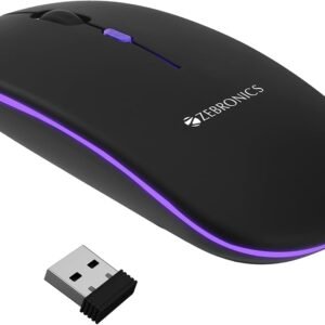 ZEBRONICS Blanc Slim Wireless Mouse