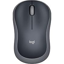 Logitech M186 Wireless Mouse, 2.4GHz